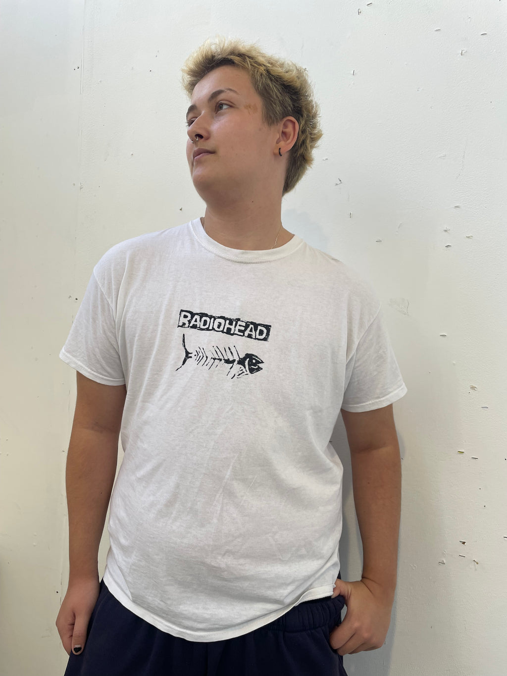 Radiohead Fish Skeleton t-shirt