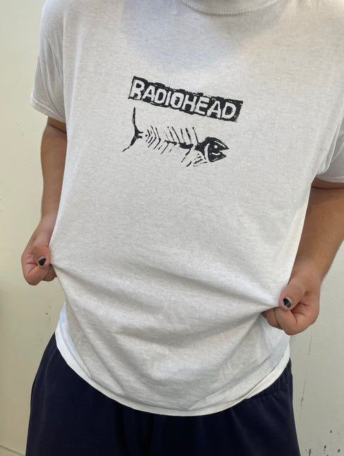 Radiohead Fish Skeleton t-shirt