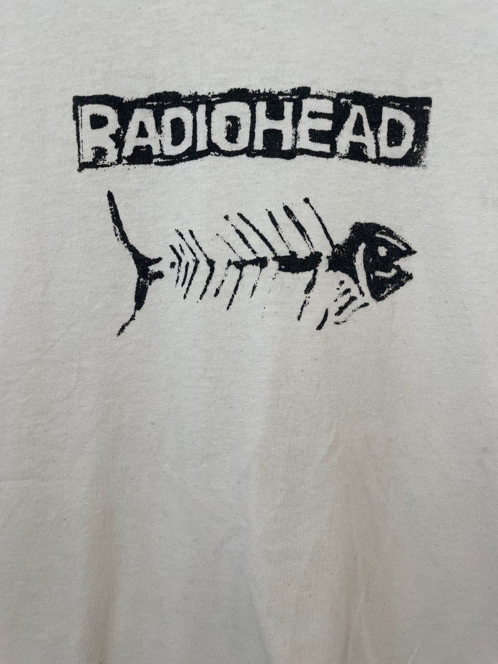 Radiohead Fish Skeleton t-shirt