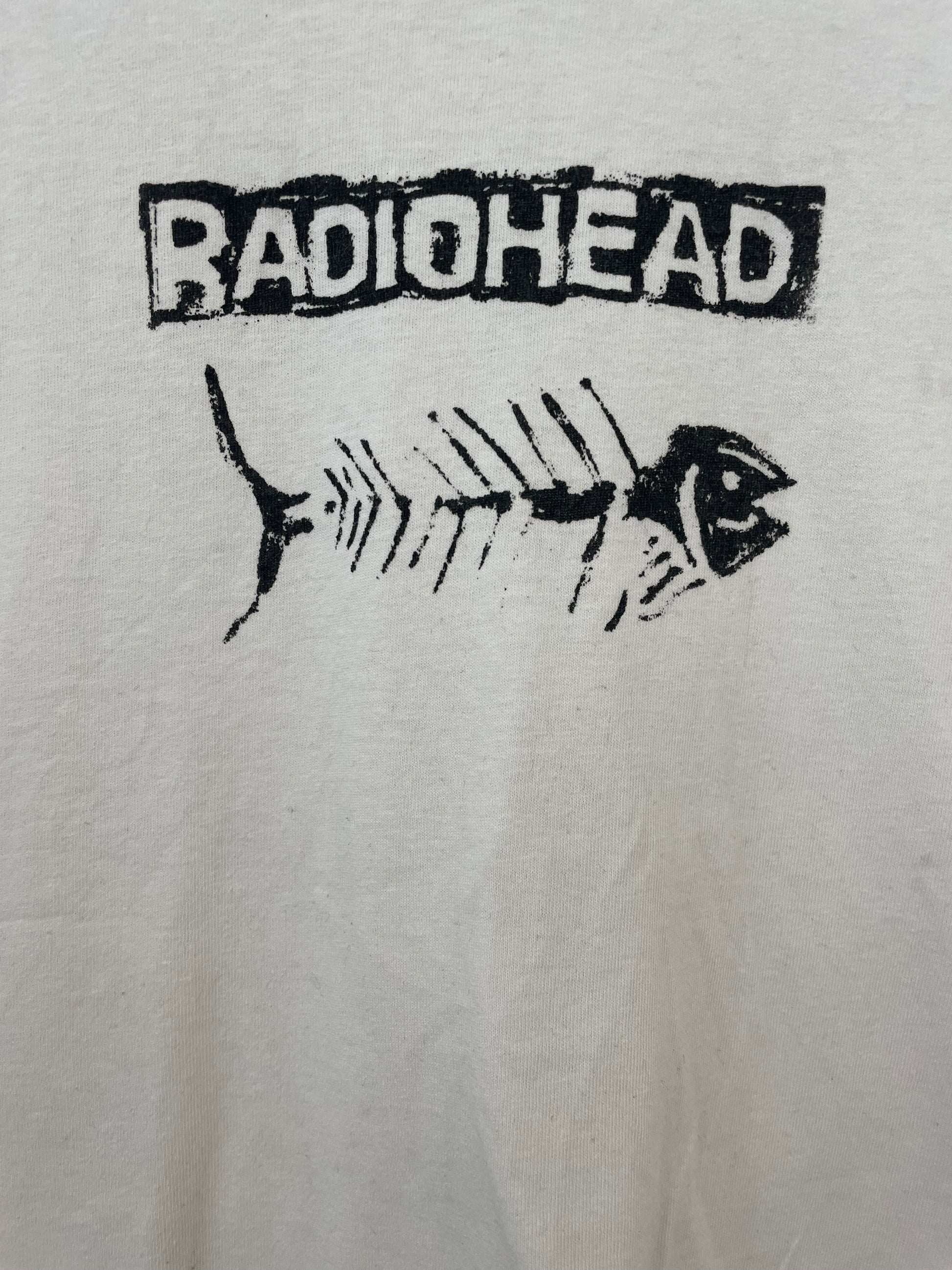 Radiohead Fish Skeleton t-shirt